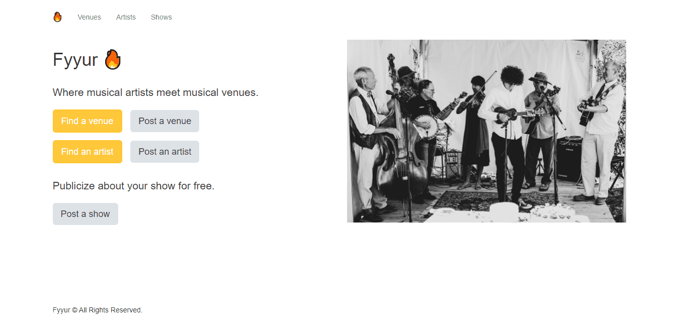 Fyyur App